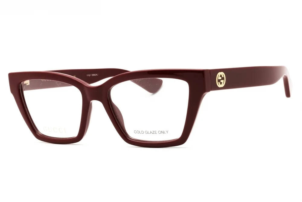 NWT Gucci GG1715O-003 Green Cat-Eye 53mm Glasses